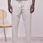 ELEGANT BASIC PANTS P036 STONE