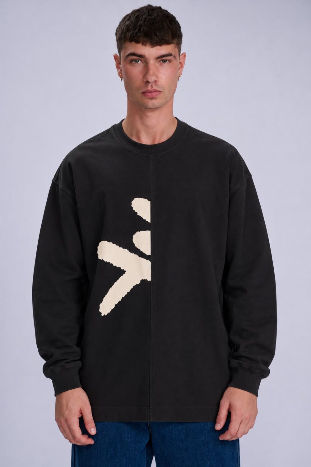 OVERSIZED LONG SLEEVE T-SHIRT LSS261015