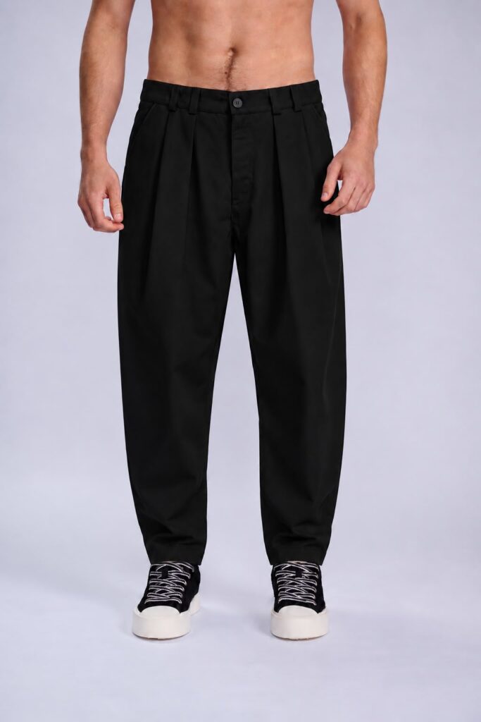 PI261032 TAILORED BARREL PANTS