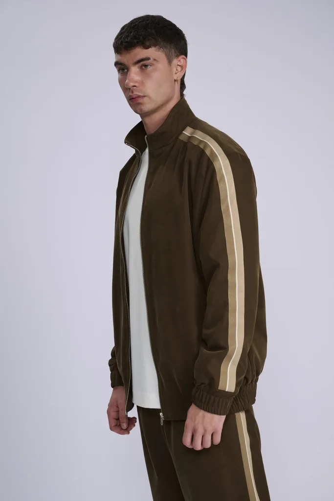 LUXURY STRIPED TRACK JACKET JC261012