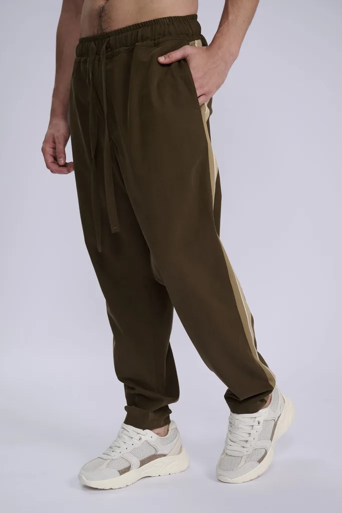LUXURY STRIPED TRACK PANTS P261000
