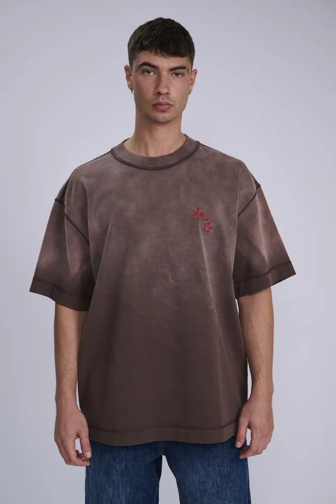 FORBIDDEN APPLE OVERSIZED T-SHIRT T261005