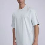 MER T261011 ADAM AND EVE SCRIPT OVERSIZED T-SHIRT